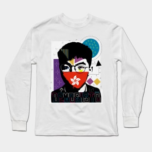 Joshua Wong Demosisto Long Sleeve T-Shirt